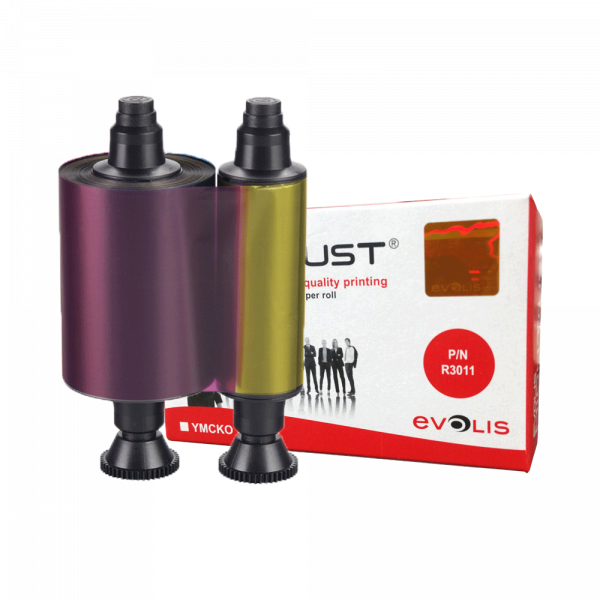 Evolis 5 Panel Colour Ribbon (R3011)