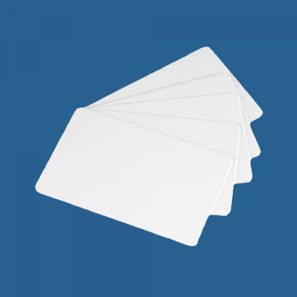 Blank White PVC Cards (Pack 250) (BCD006)