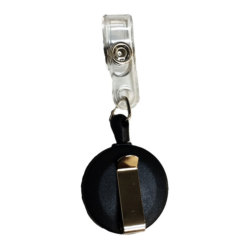 Retractable Reel Belt Clip with Card Strap MonitorWA