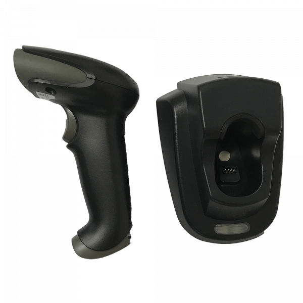 Wireless Handheld (Automatic) Barcode Scanner with Charging Cradle - Image 2