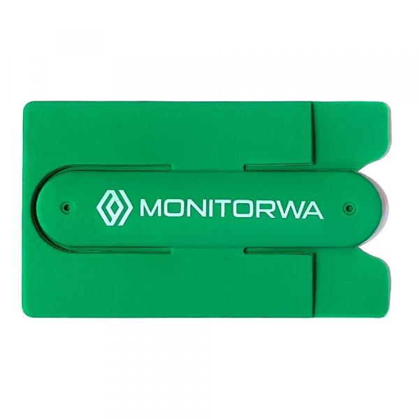 Mobile device card holder