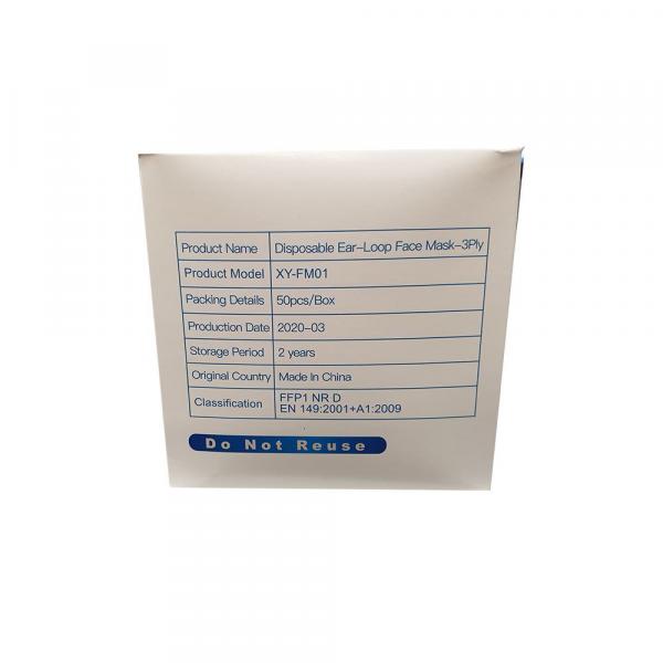 Disposable Protective Mask (Euro CE & US FDA certified) 50 pack - Image 3
