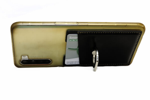 Mobile device card holder Black - Image 2