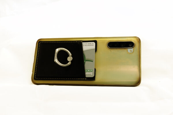 Mobile device card holder Black