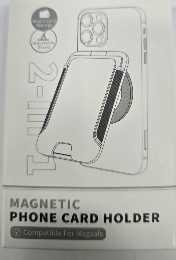 Magnetic Phone Wallet Stand